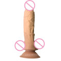 Double gode souple réaliste en silicone médical avec la quille grosse grosse bite pour les femmes cyber peau ventouse pénis youjizz com